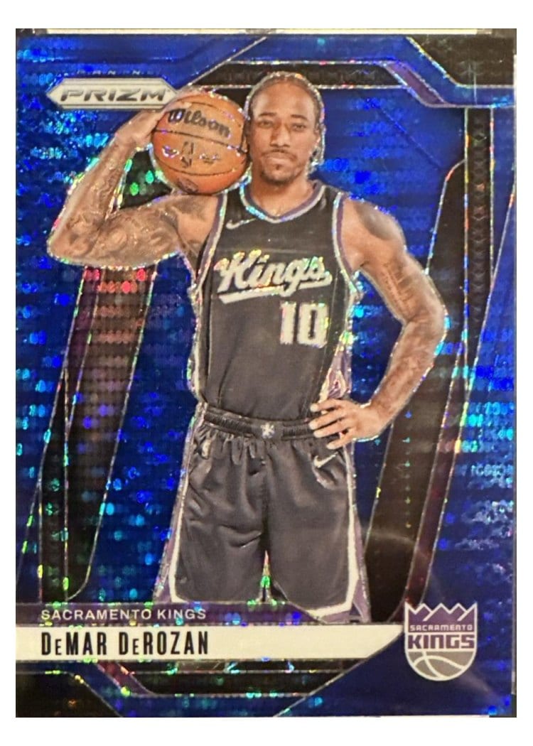 2024-25 Panini Prizm Base Set DeMar DeRozan #117 card