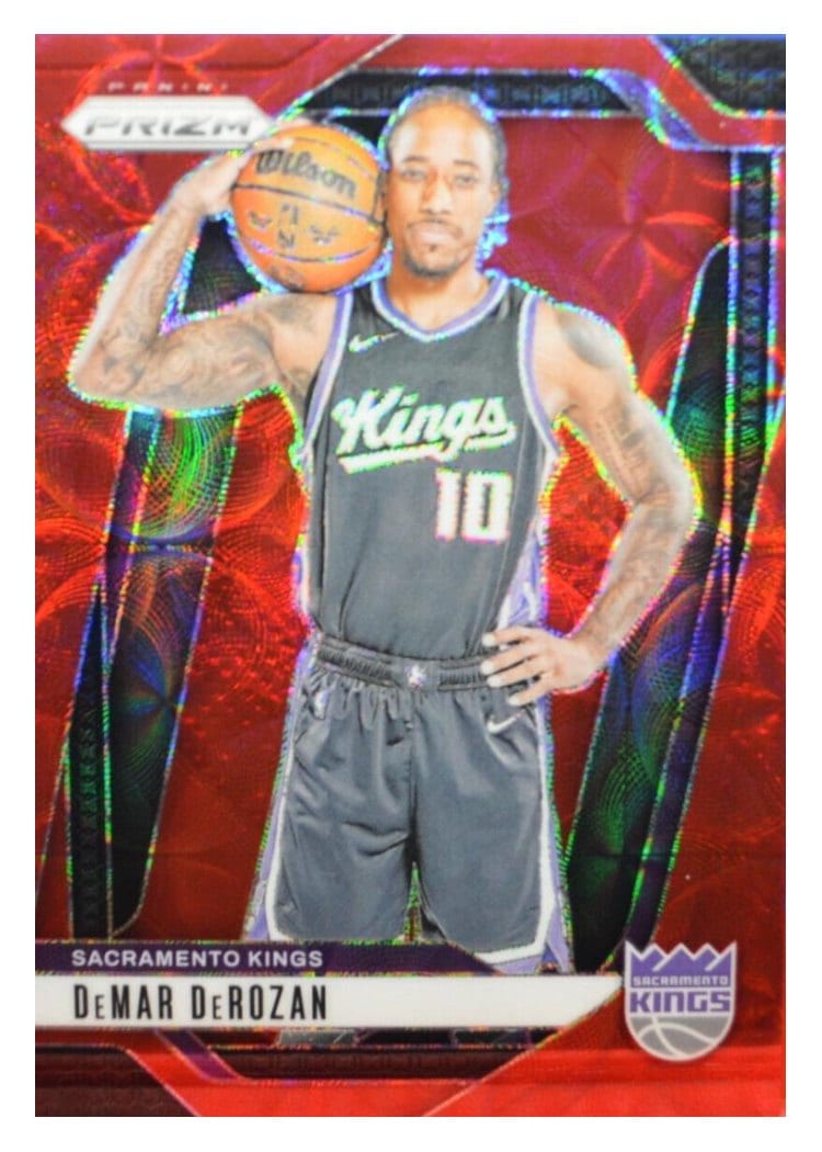 2024-25 Panini Prizm Base Set DeMar DeRozan #117 card