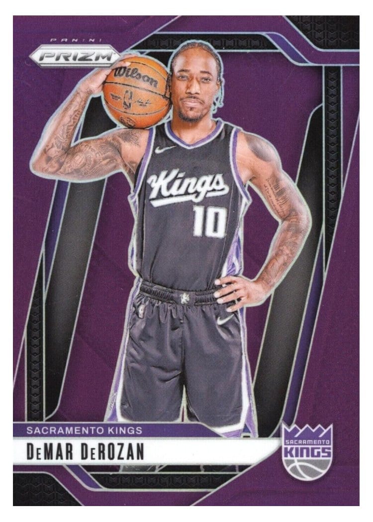 2024-25 Panini Prizm Base Set DeMar DeRozan #117 card