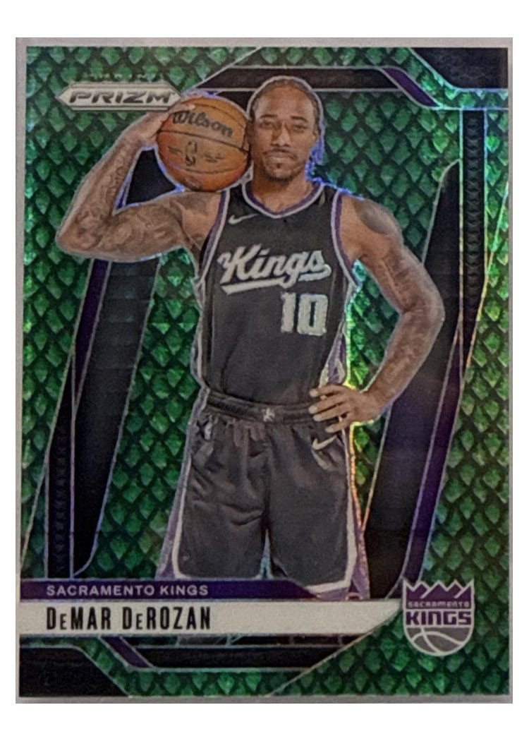 2024-25 Panini Prizm Base Set DeMar DeRozan #117 card