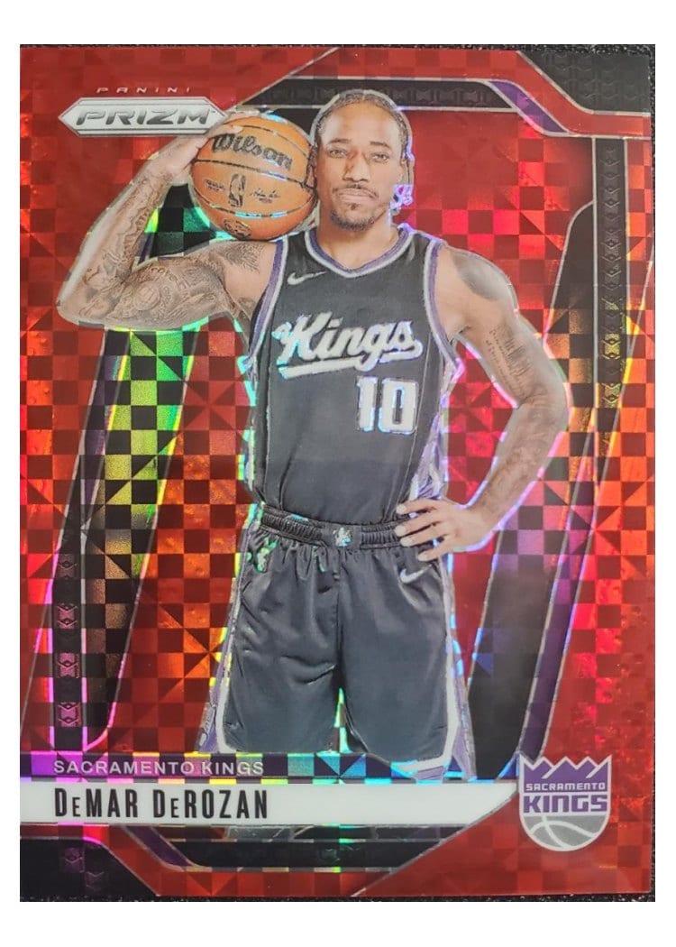 2024-25 Panini Prizm Base Set DeMar DeRozan #117 card
