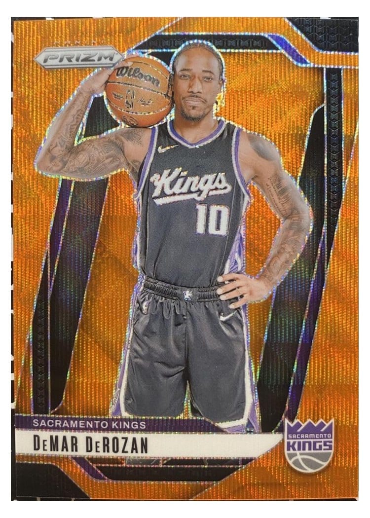 2024-25 Panini Prizm Base Set DeMar DeRozan #117 card
