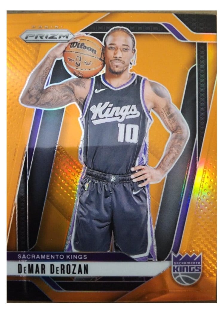 2024-25 Panini Prizm Base Set DeMar DeRozan #117 card