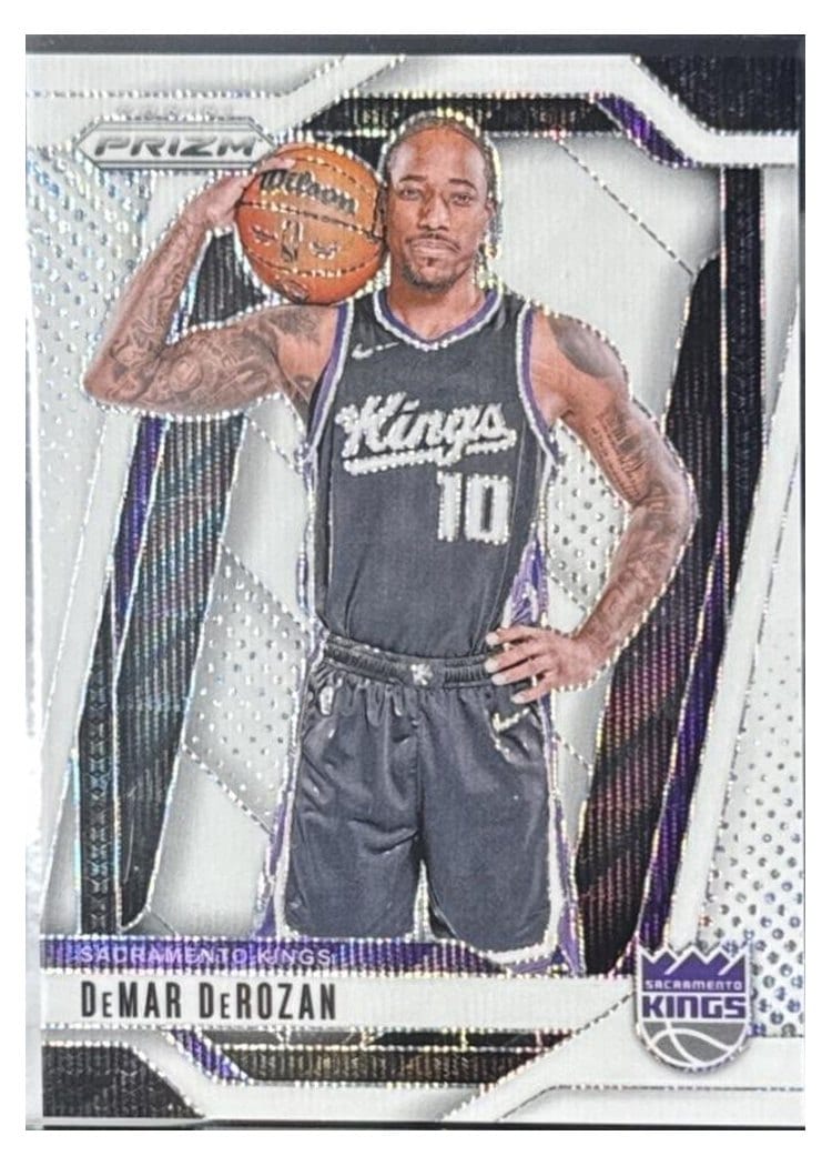 2024-25 Panini Prizm Base Set DeMar DeRozan #117 card