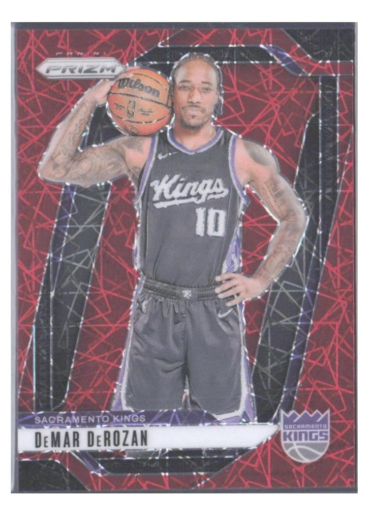 2024-25 Panini Prizm Base Set DeMar DeRozan #117 card