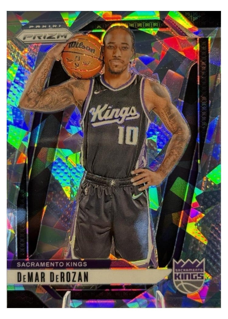 2024-25 Panini Prizm Base Set DeMar DeRozan #117 card