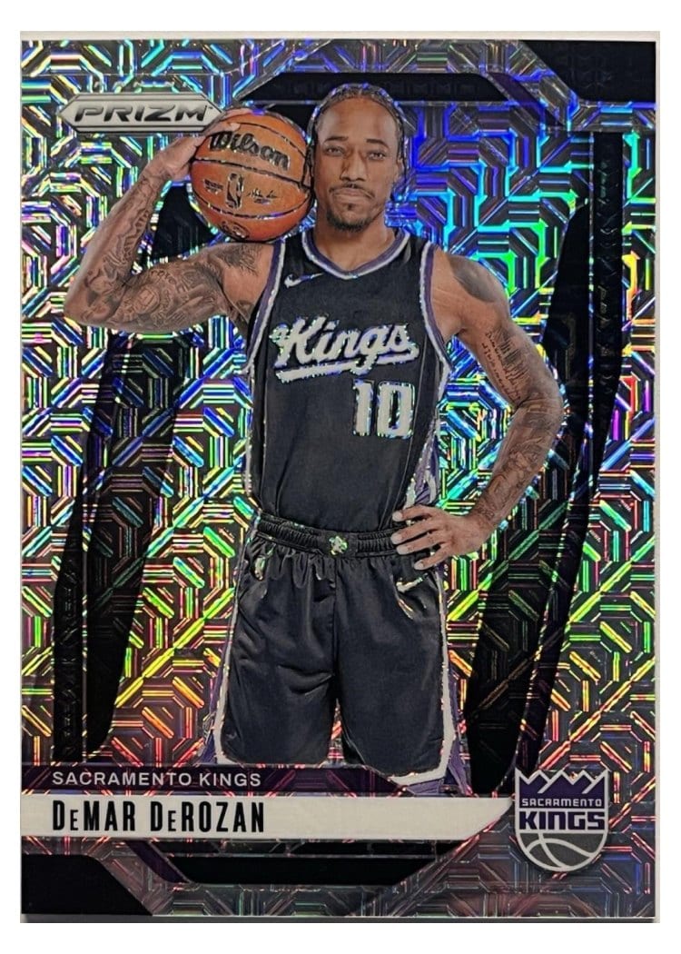 2024-25 Panini Prizm Base Set DeMar DeRozan #117 card