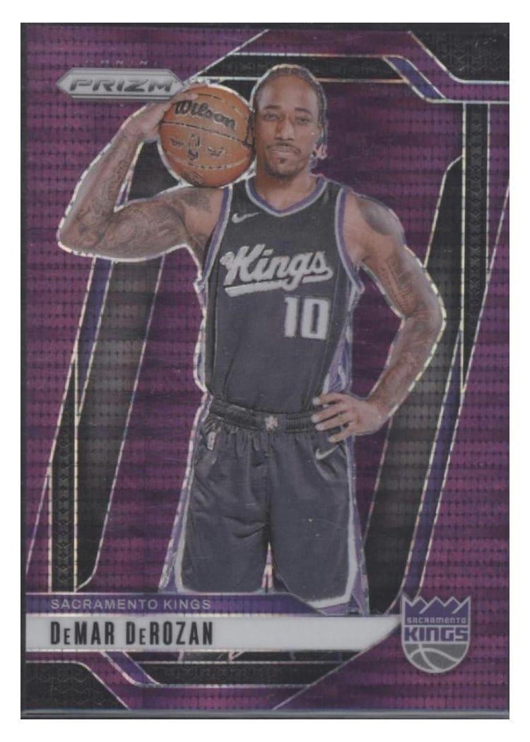 2024-25 Panini Prizm Base Set DeMar DeRozan #117 card