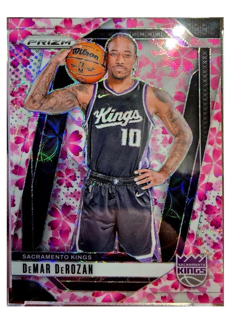 2024-25 Panini Prizm Base Set DeMar DeRozan #117 card
