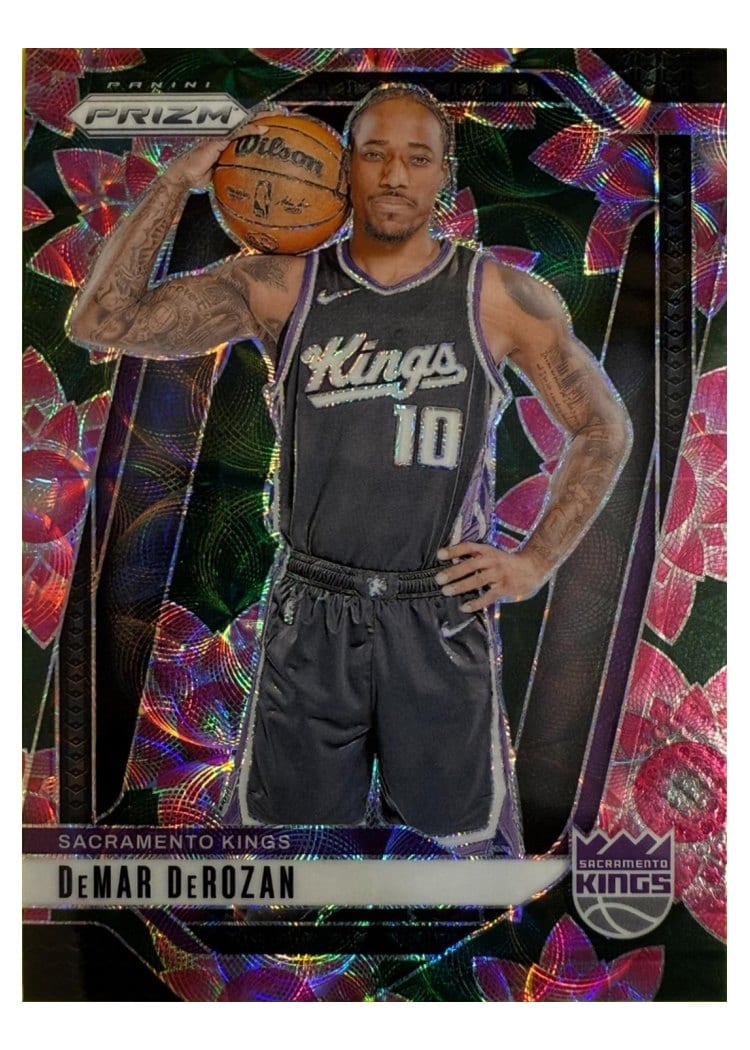 2024-25 Panini Prizm Base Set DeMar DeRozan #117 card