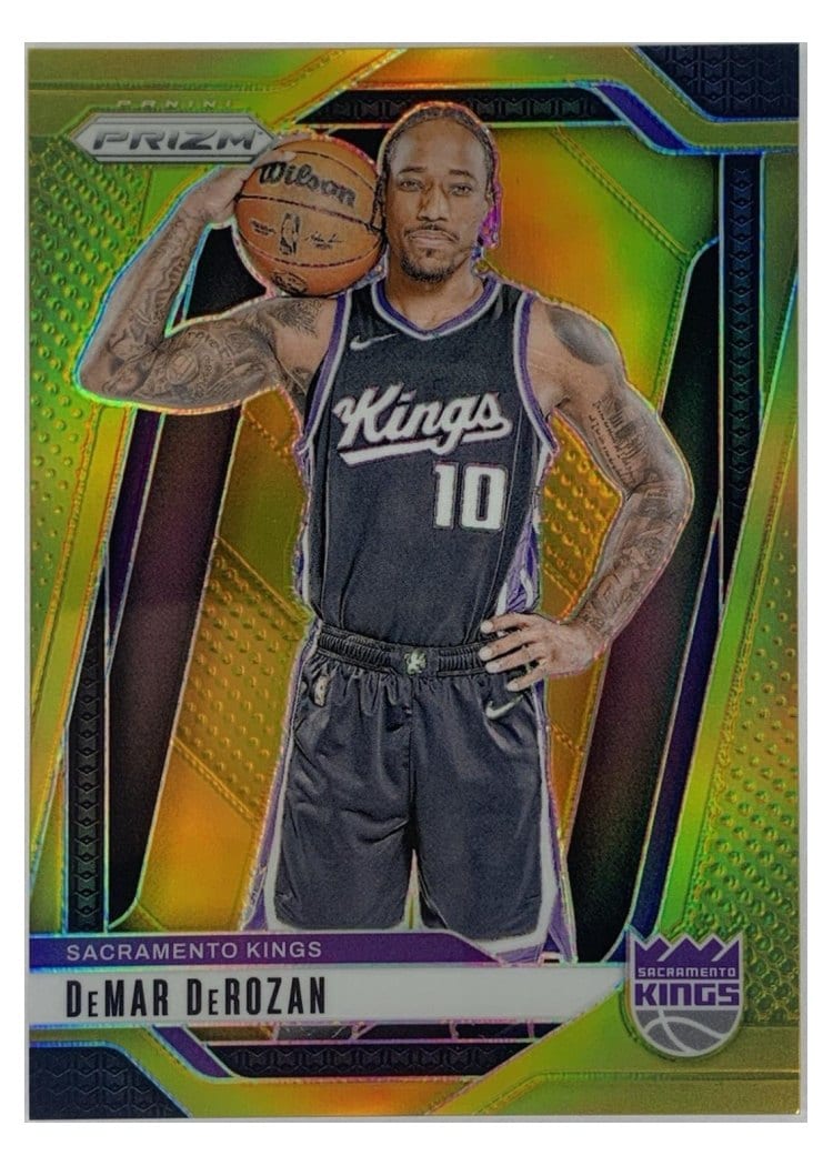 2024-25 Panini Prizm Base Set DeMar DeRozan #117 card