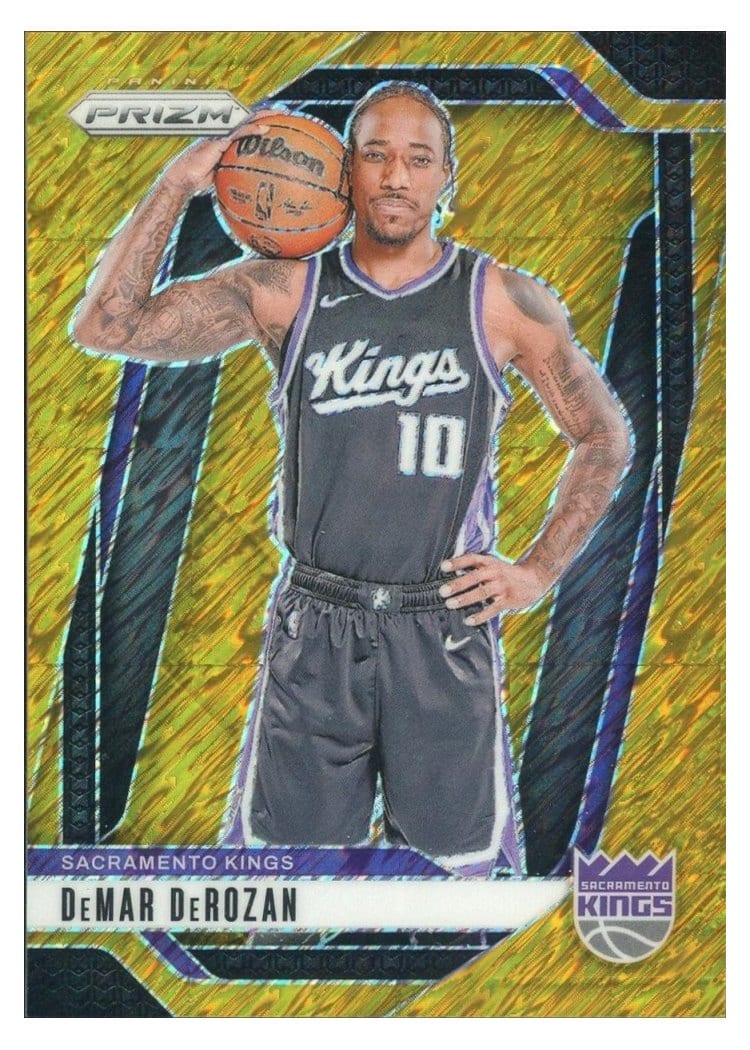 2024-25 Panini Prizm Base Set DeMar DeRozan #117 card