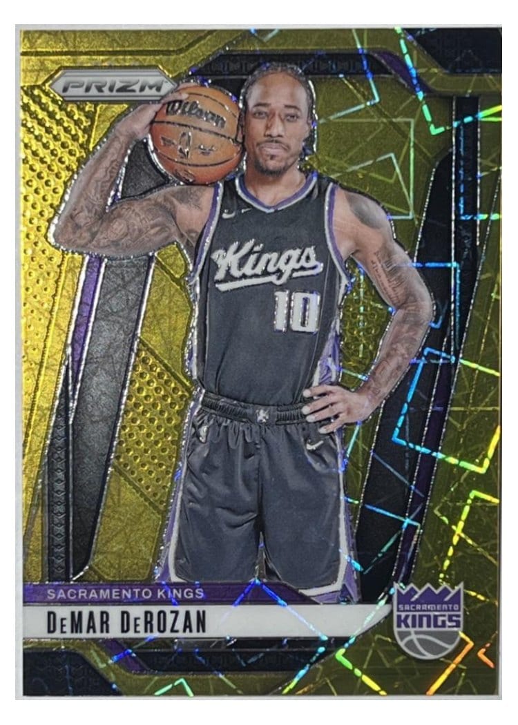 2024-25 Panini Prizm Base Set DeMar DeRozan #117 card