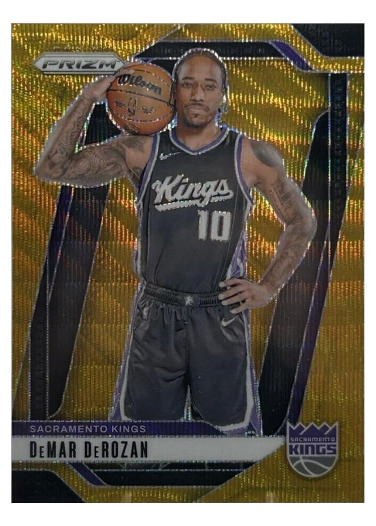 2024-25 Panini Prizm Base Set DeMar DeRozan #117 card
