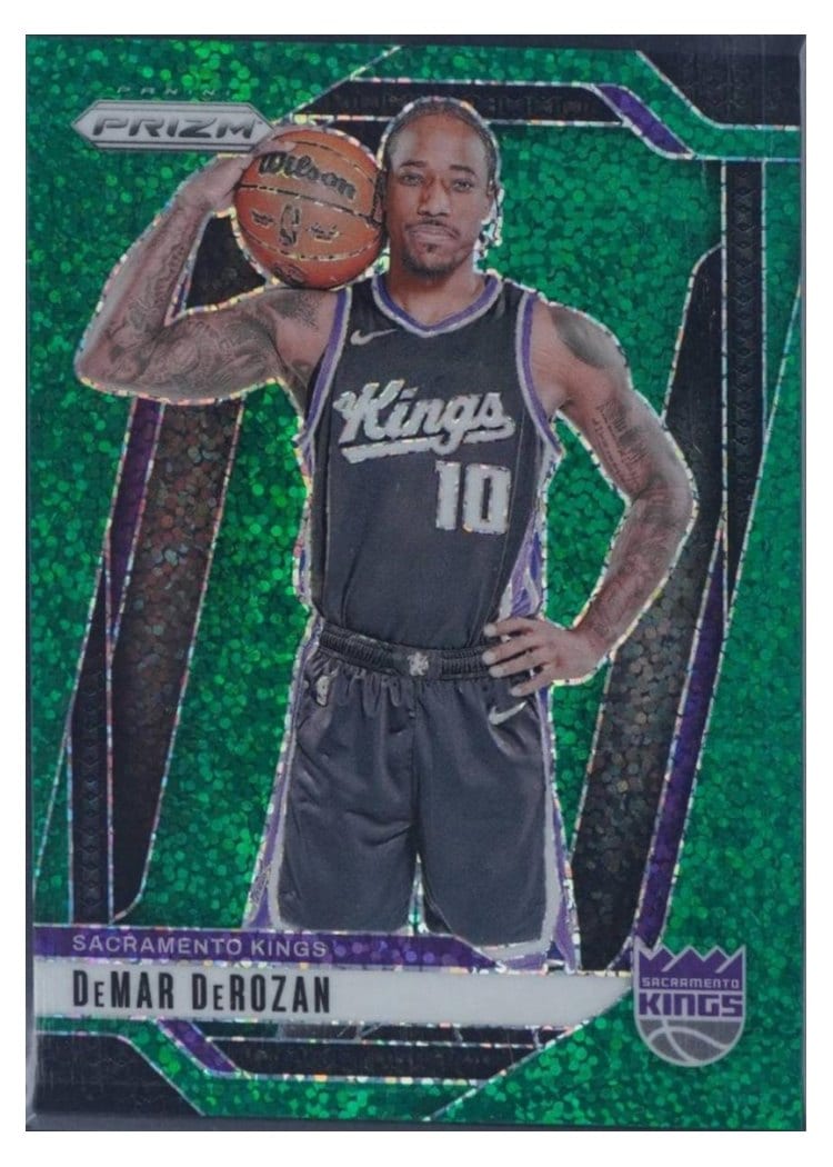 2024-25 Panini Prizm Base Set DeMar DeRozan #117 card
