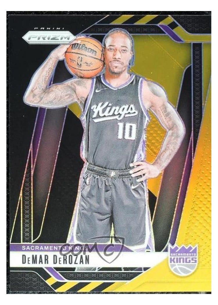 2024-25 Panini Prizm Base Set DeMar DeRozan #117 card