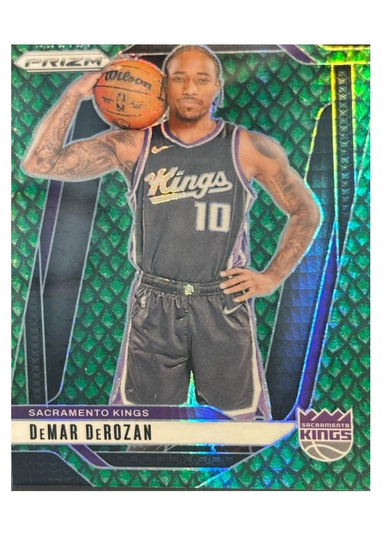 2024-25 Panini Prizm Base Set DeMar DeRozan #117 card