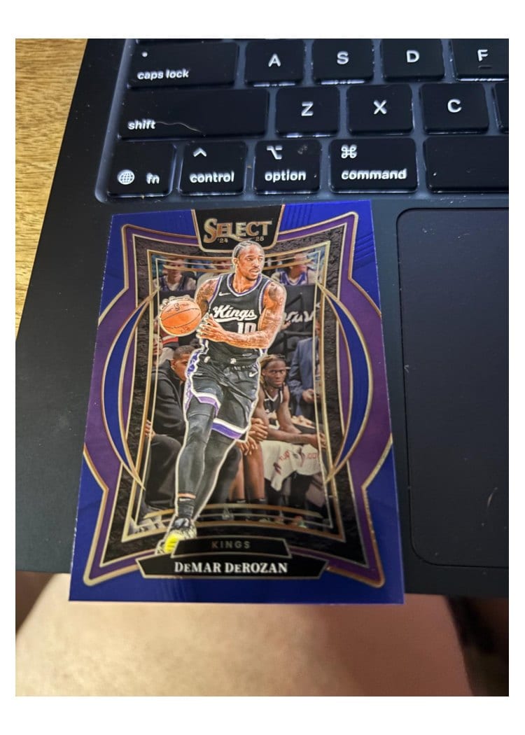2024-25 Panini Select Base Set DeMar DeRozan #33 card