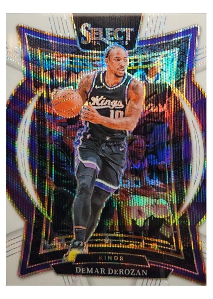 2024-25 Panini Select Base Set DeMar DeRozan #33 card