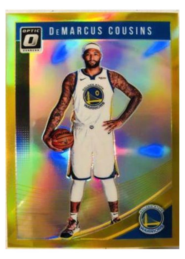 2018-19 Donruss Optic Base Set DeMarcus Cousins #42 card