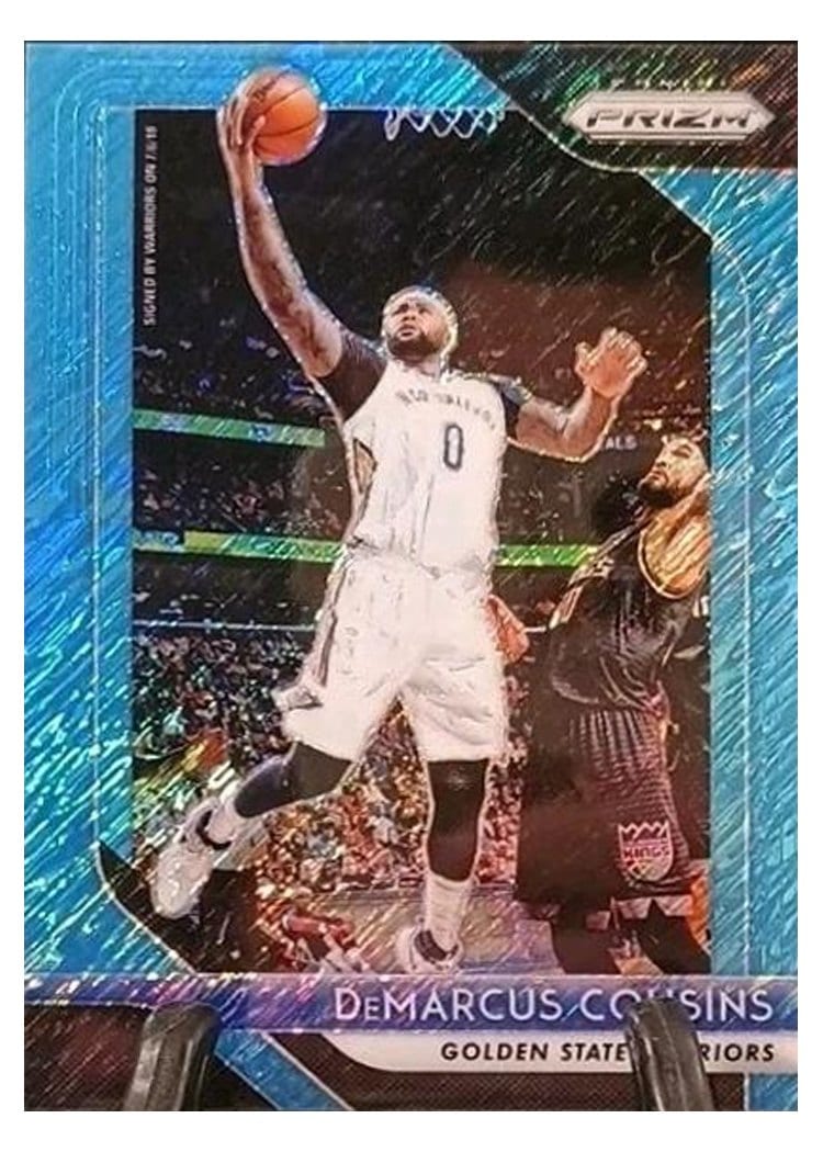2018-19 Panini Prizm Base Set DeMarcus Cousins #282 card