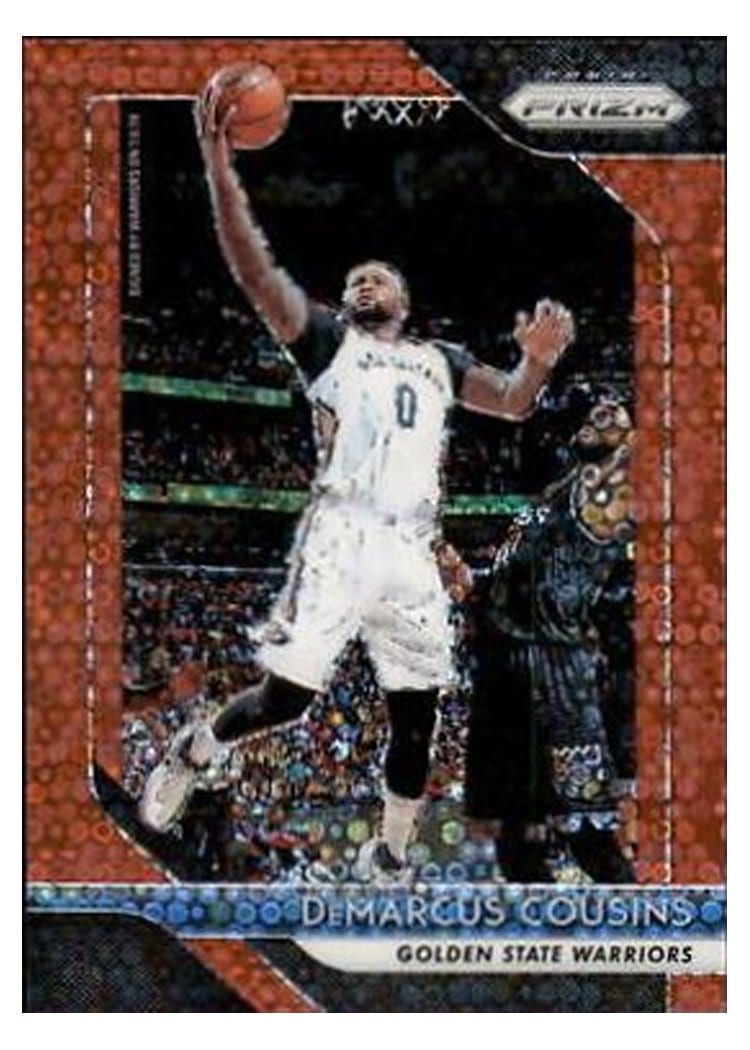 2018-19 Panini Prizm Base Set DeMarcus Cousins #282 card