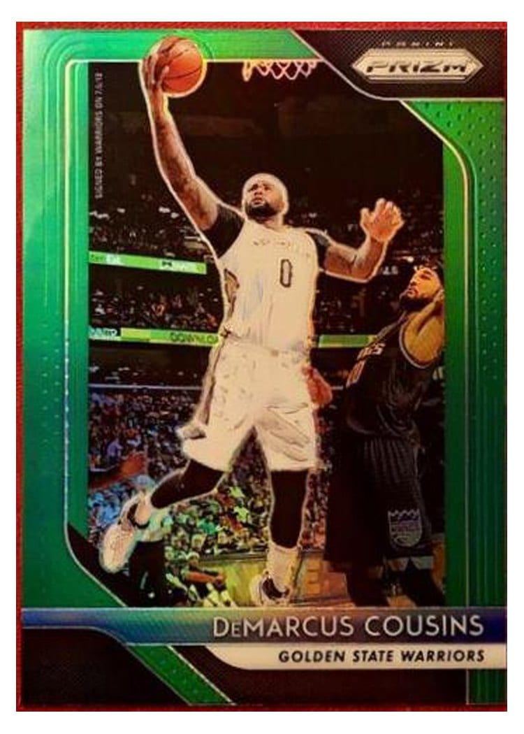 2018-19 Panini Prizm Base Set DeMarcus Cousins #282 card