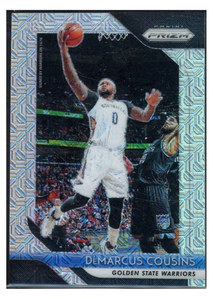 2018-19 Panini Prizm Base Set DeMarcus Cousins #282 card