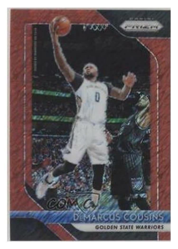2018-19 Panini Prizm Base Set DeMarcus Cousins #282 card
