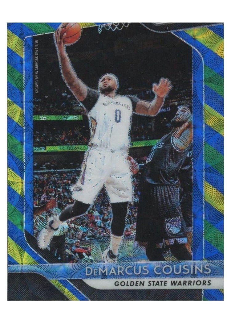 2018-19 Panini Prizm Base Set DeMarcus Cousins #282 card