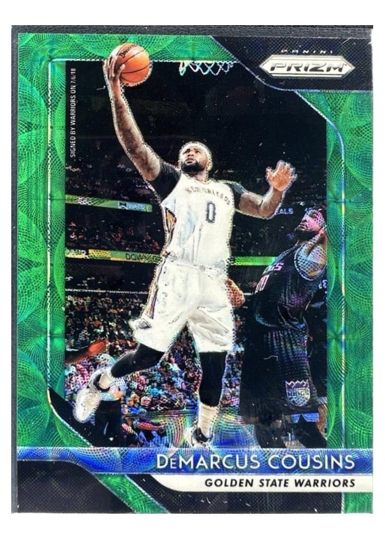 2018-19 Panini Prizm Base Set DeMarcus Cousins #282 card