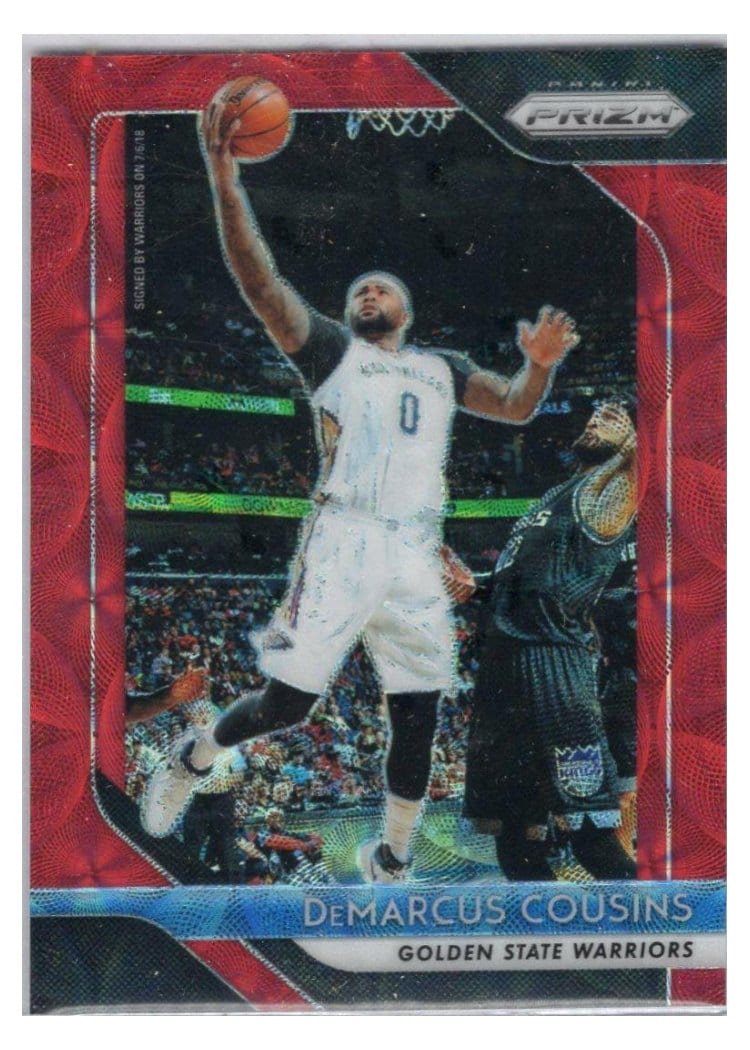 2018-19 Panini Prizm Base Set DeMarcus Cousins #282 card