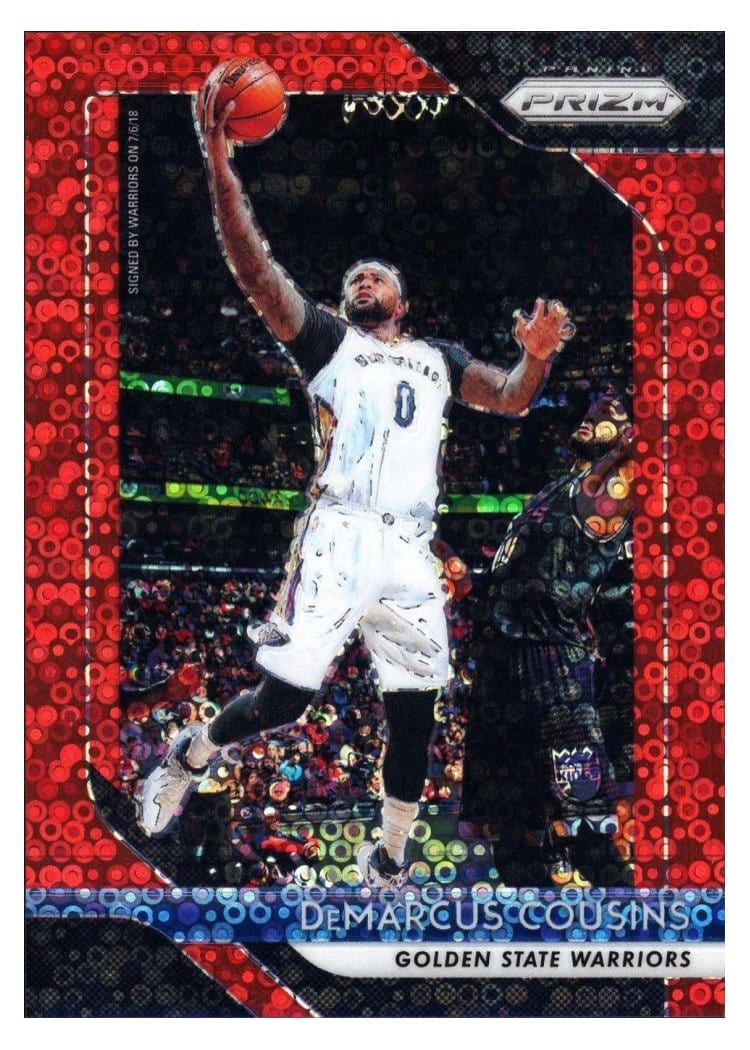 2018-19 Panini Prizm Base Set DeMarcus Cousins #282 card