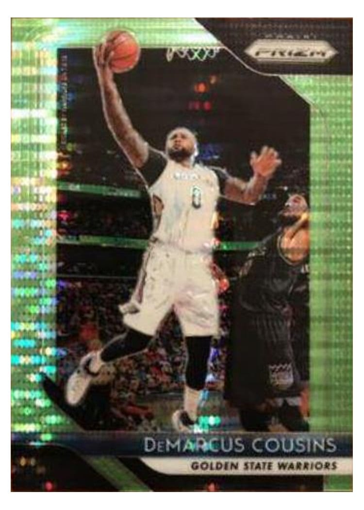 2018-19 Panini Prizm Base Set DeMarcus Cousins #282 card