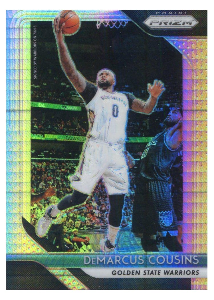 2018-19 Panini Prizm Base Set DeMarcus Cousins #282 card