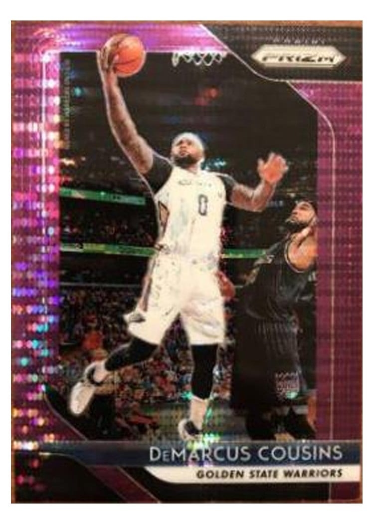 2018-19 Panini Prizm Base Set DeMarcus Cousins #282 card