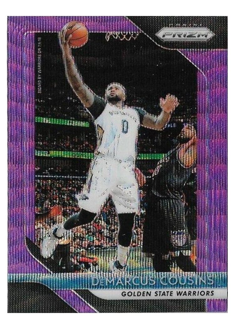 2018-19 Panini Prizm Base Set DeMarcus Cousins #282 card