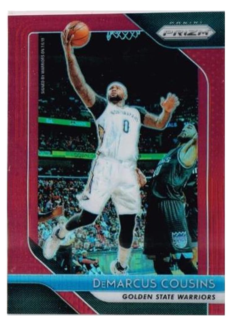 2018-19 Panini Prizm Base Set DeMarcus Cousins #282 card