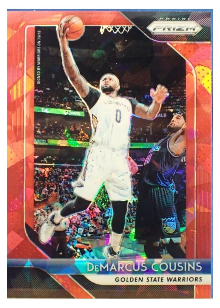 2018-19 Panini Prizm Base Set DeMarcus Cousins #282 card