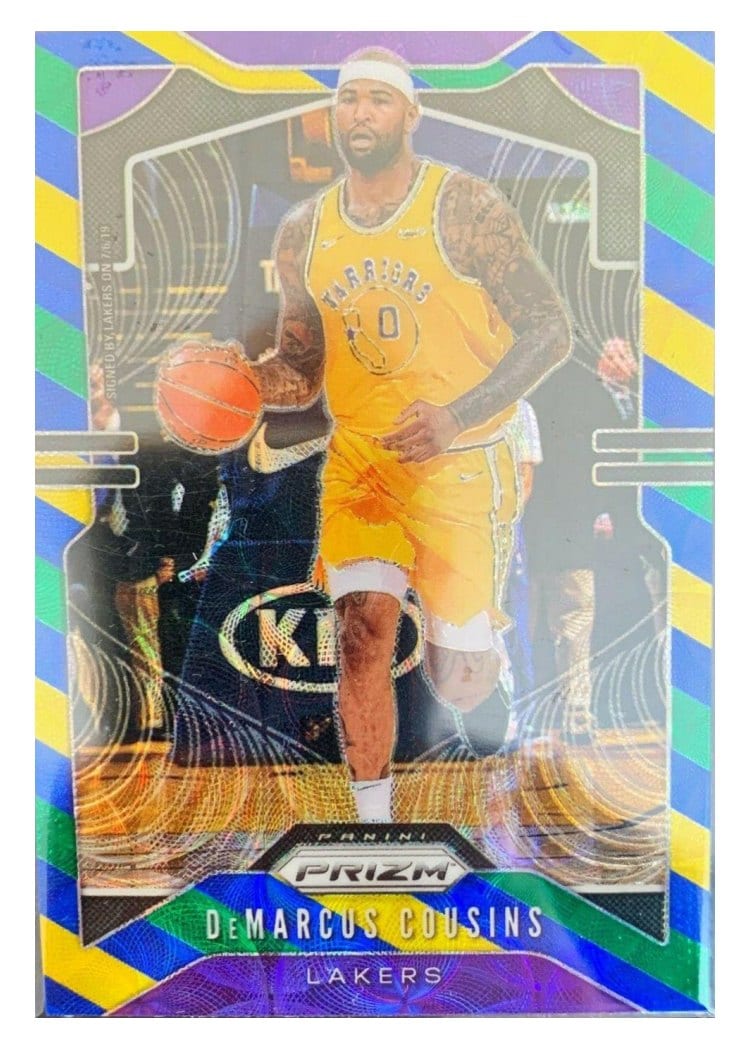 2019-20 Panini Prizm Base Set DeMarcus Cousins #103 card