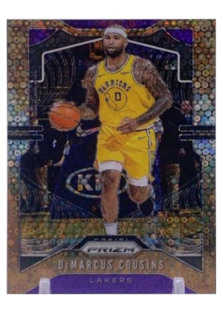 2019-20 Panini Prizm Base Set DeMarcus Cousins #103 card