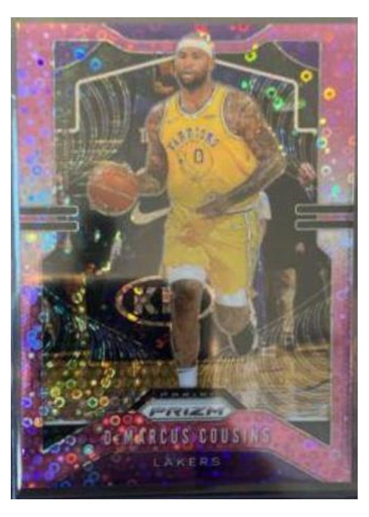 2019-20 Panini Prizm Base Set DeMarcus Cousins #103 card