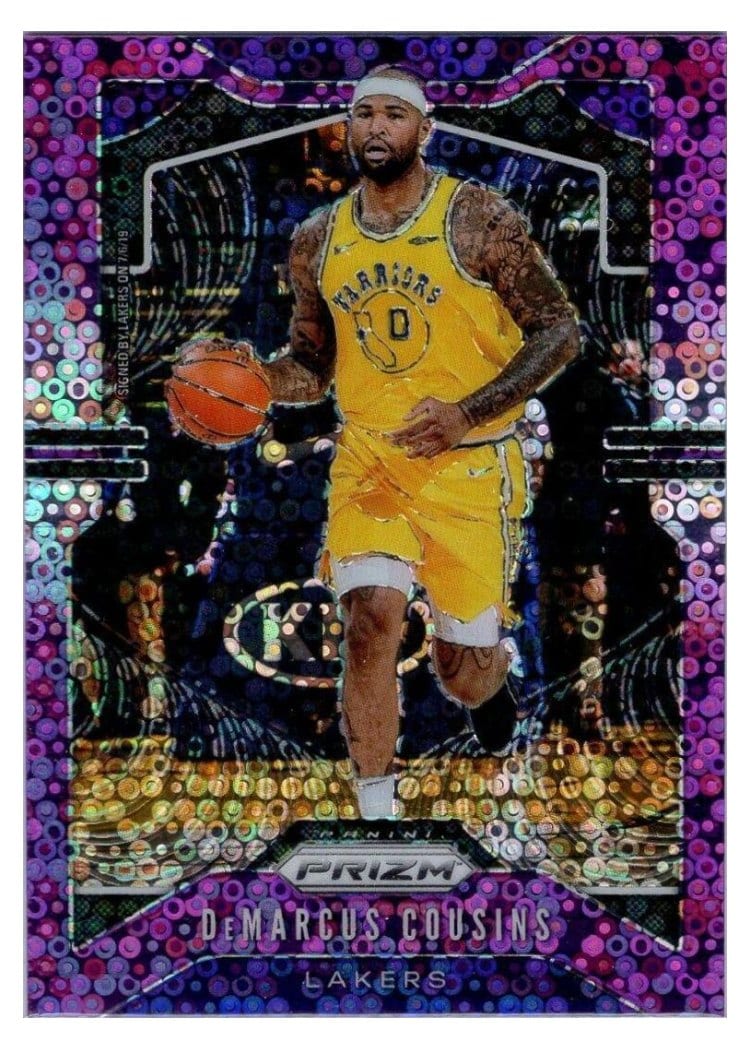 2019-20 Panini Prizm Base Set DeMarcus Cousins #103 card