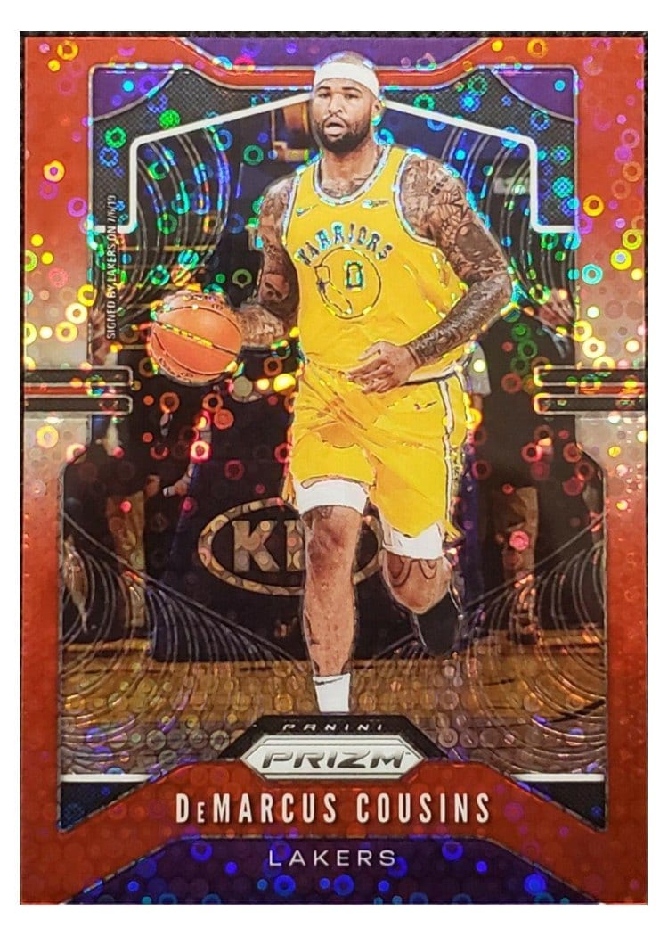 2019-20 Panini Prizm Base Set DeMarcus Cousins #103 card