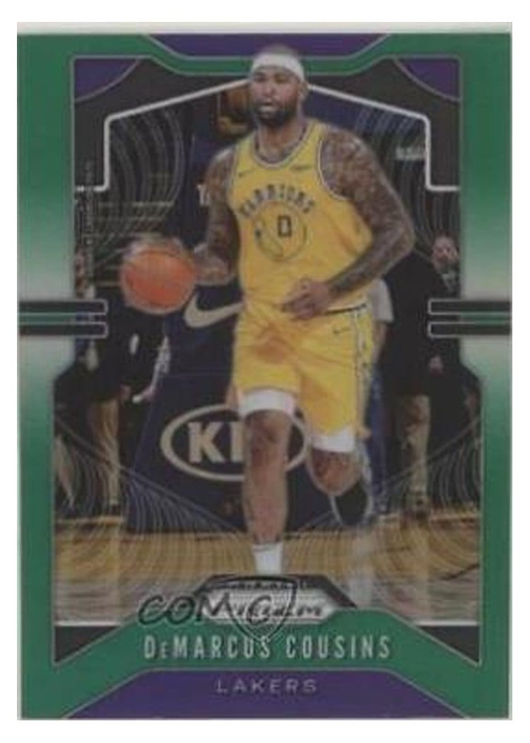 2019-20 Panini Prizm Base Set DeMarcus Cousins #103 card