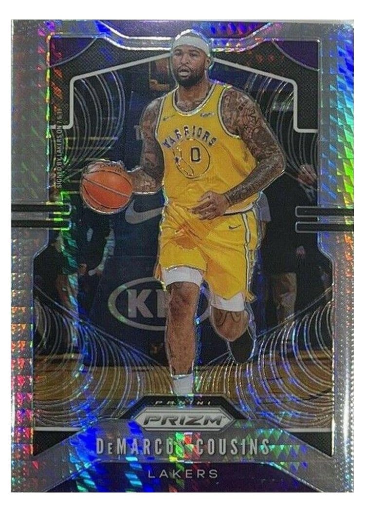 2019-20 Panini Prizm Base Set DeMarcus Cousins #103 card