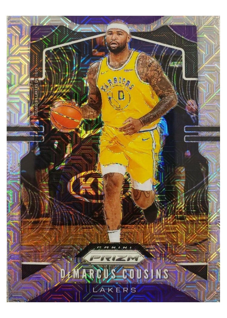 2019-20 Panini Prizm Base Set DeMarcus Cousins #103 card