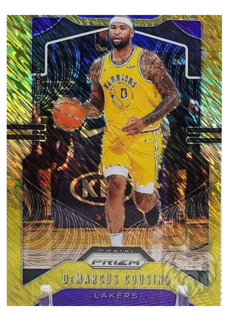 2019-20 Panini Prizm Base Set DeMarcus Cousins #103 card