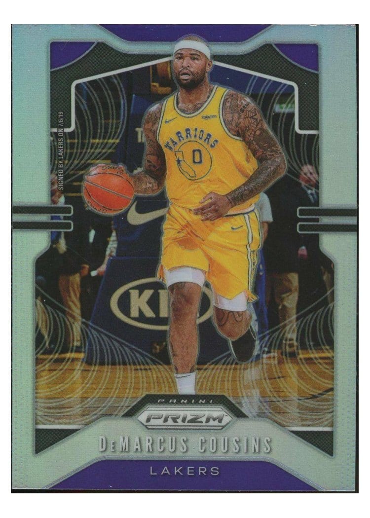 2019-20 Panini Prizm Base Set DeMarcus Cousins #103 card