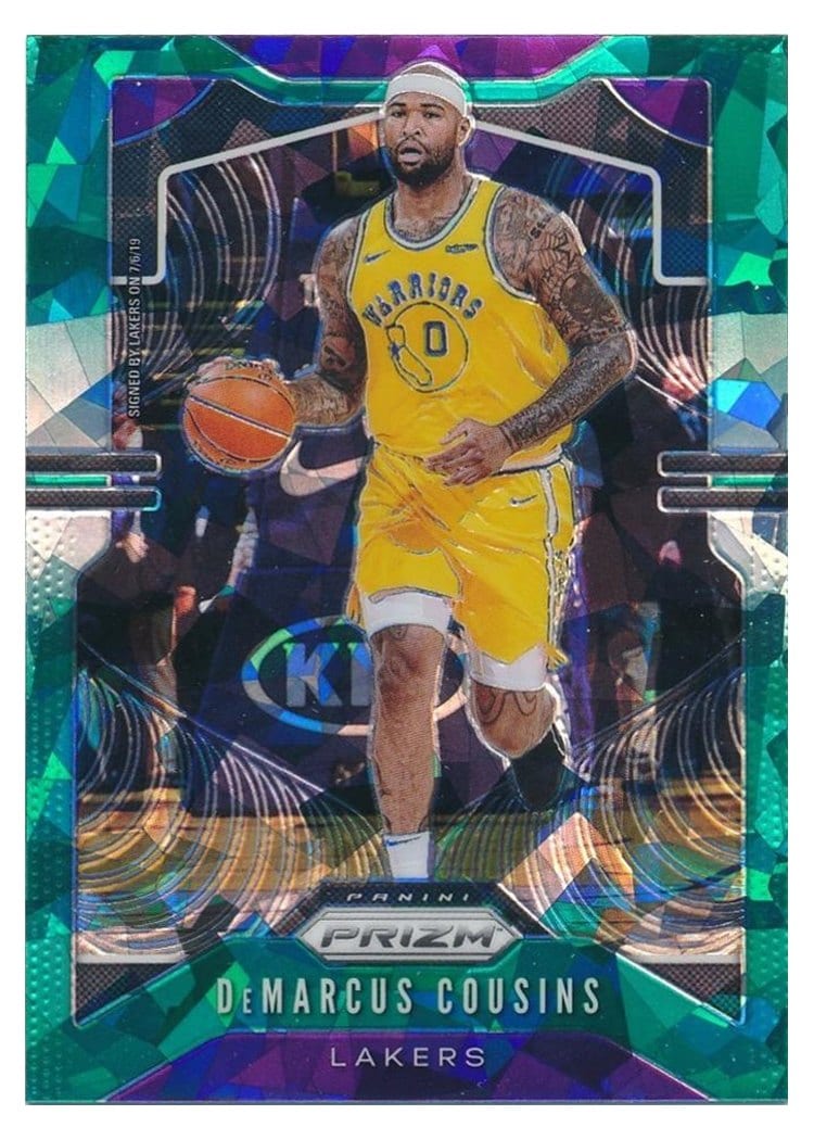 2019-20 Panini Prizm Base Set DeMarcus Cousins #103 card